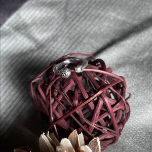 Open-Ended Floral Accent Ring/Toe Ring